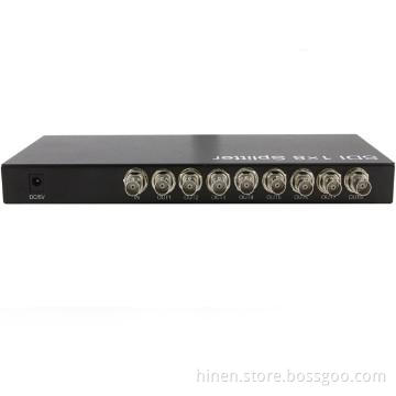 transfer 1 SDI signal to 8 monitors simultaneously SDI Splitter